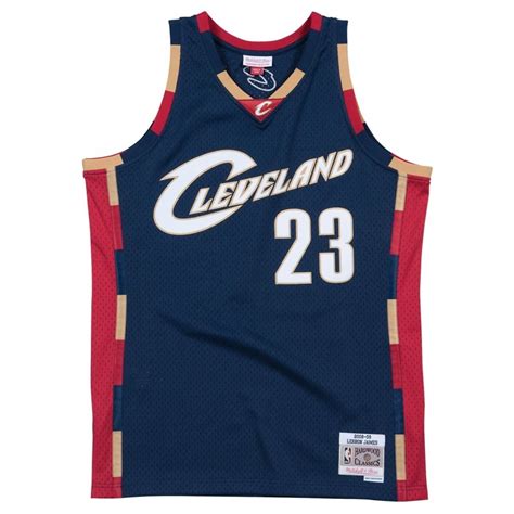 Mitchell And Ness Nba Cleveland Cavaliers Lebron James 2008 2009 Navy