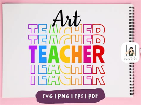 Art Teacher SVG | Vectorency