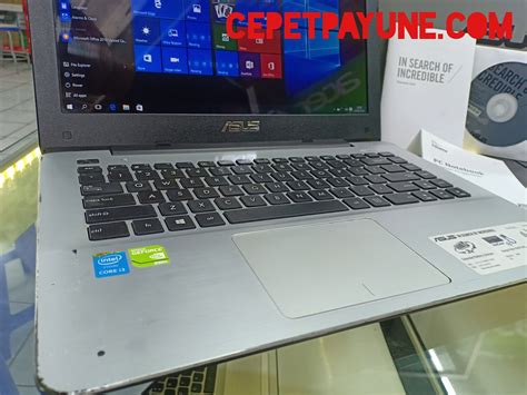 Laptop Asus A455l Intel Core I3 Haswell Vga Nvidia 930m 2 Gb Jual