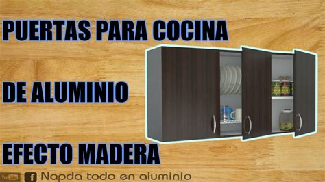 Evitan la entrada de mosquitos e insectos dentro de los espacios. Puertas para cocina efecto madera - YouTube