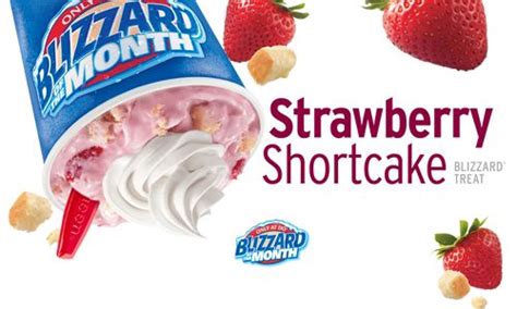Dairy Queen Debuts New Strawberry Shortcake As Featured Blizzard Of The Month For May