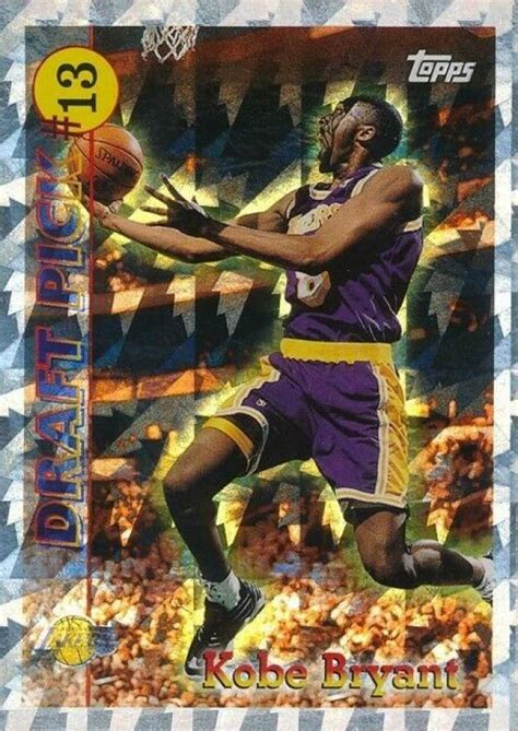 Kobe bryant was a former nba player, and one of the best of all time. 1996 Topps Draft Redemption Kobe Bryant #13 Basketball Card Value Price Guide
