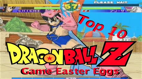 Top 10 Dragon Ball Z Game Easter Eggs Youtube