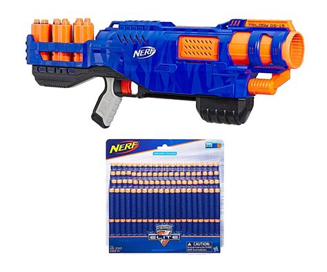 Nerf N Strike Elite Trilogy Ds 15 Toy Blaster With 15 Official Nerf