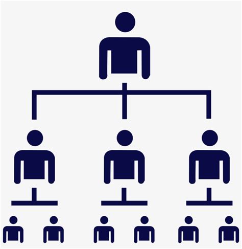 Organization Org Chart Blue Icon Png Image Transparent Png Free