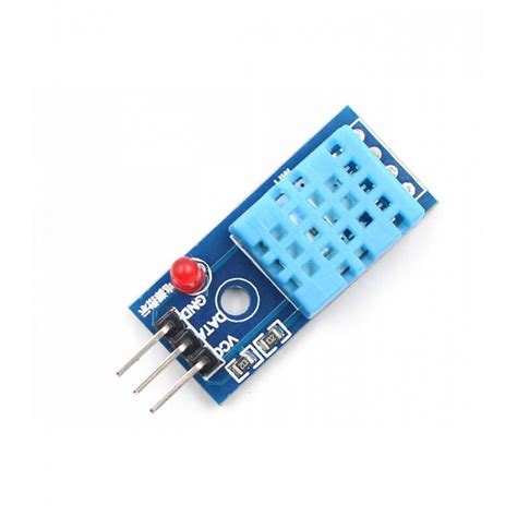 Dht11 Temperature And Humidity Sensor Module With Led