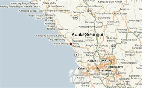 Eleven states and two federal territories (kuala lumpur and putrajaya) are. Kuala Selangor Location Guide