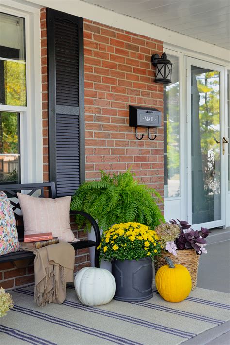 The Best Fall Front Porch Decor Ideas On A Budget Rambling Renovators