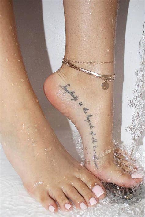 9 Cute And Creative Foot Tattoos For Women Fashionterest