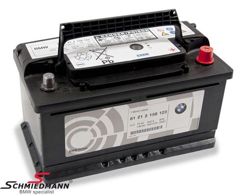 BMW & MINI - Auto-battery original BMW - Schmiedmann - New parts