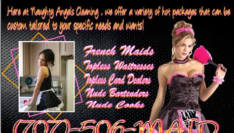 Naughty Angels Cleaning Offering Your Luxurious Cleaning Needs Sexily