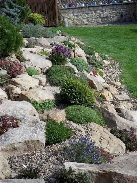 17 Gorgeous Front Yard Rock Garden Landscaping Ideas Rockery Garden