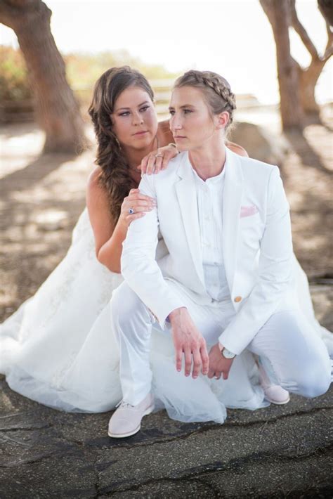 17 Dapper Brides Were Stealing Style Inspiration From Lesbian