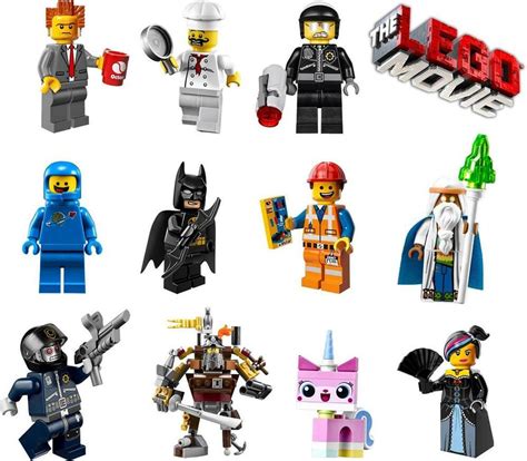 Lego Movie 11 Characters Decal Removable Wall Sticker Home