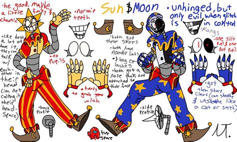 My Sundropmoondrop Reference Sheet Five Nights At Freddys Amino