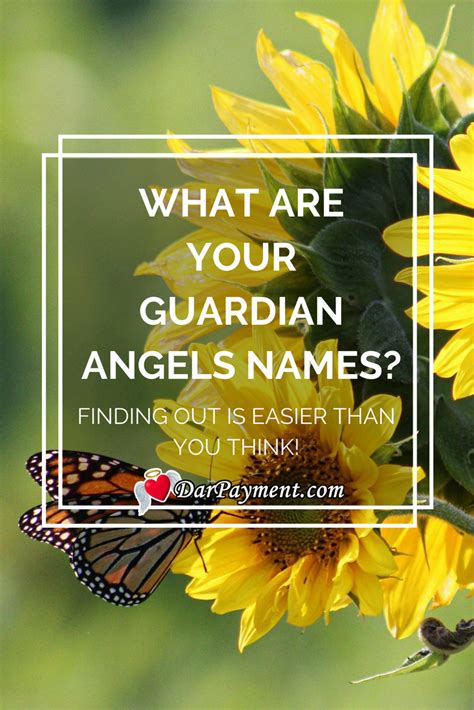 What Are Your Guardian Angels Names Dar Payment