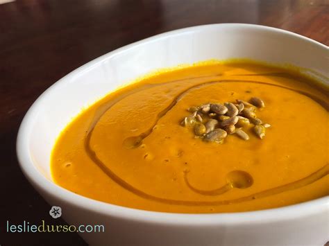 Curry And Carrot Soup Vegan And Vegetarian Cooking By Leslie Durso