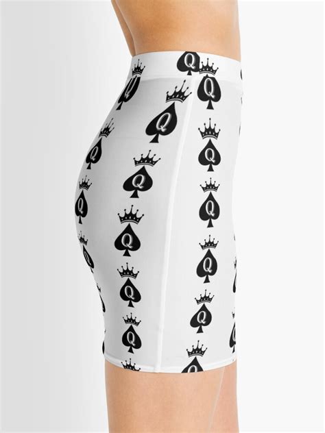 Crowned Queen Of Spades Mini Skirt For Sale By Jeffmurdoc099 Redbubble