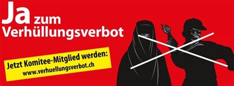 Schweizer Kanton St Gallen Stimmt Für Verhüllungsverbot