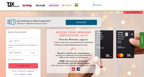 Comparecredit.com has been visited by 10k+ users in the past month www.tjxrewards.com - Manage your TJ MAXX Credit Card Online - Credit Cards Login