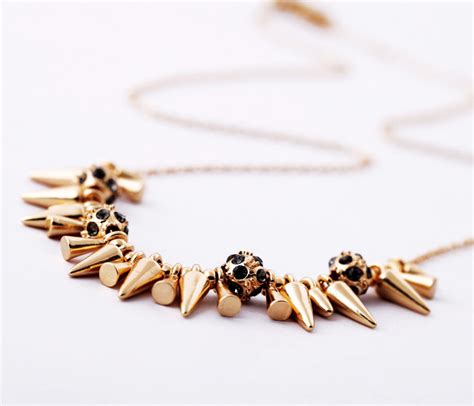 Punk Style Spike Necklace · We Are Forever Girl · Fashion Online Shop