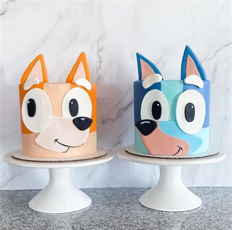11 Bluey Birthday Cake Ideas That Are Just Too Cute That Disney Fam