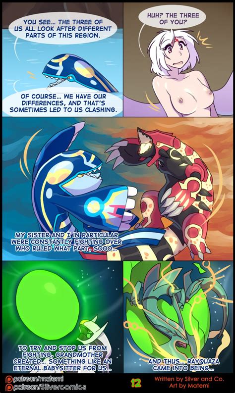 Pokemon Groudon Kyogre Rayquaza Comic