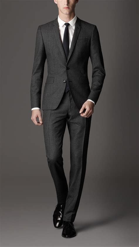 Get the best deals on the latest trends for men's slim fit suits at macys.com! Lyst - Burberry Slim Fit Wool Suit in Gray for Men