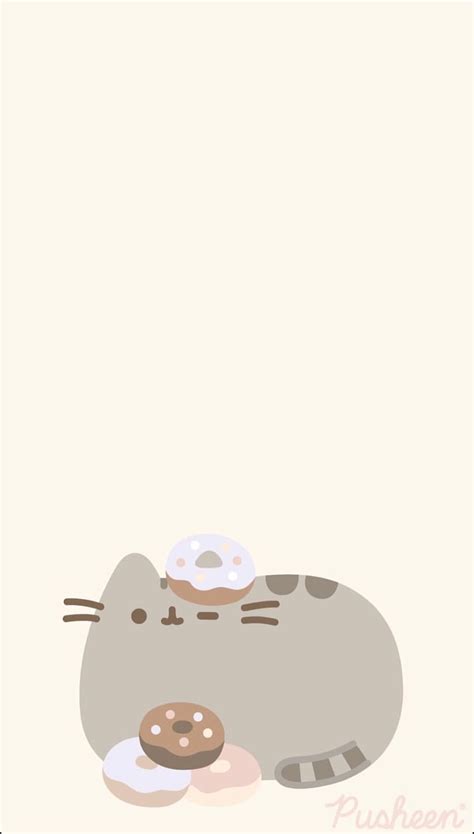 Pin On Pusheen Cat Pastel Kawaii Cat Hd Phone Wallpaper Pxfuel