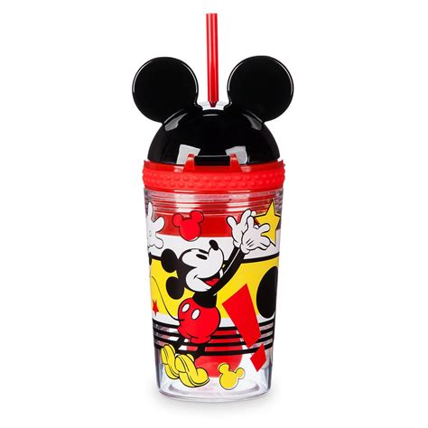 Disney Store Mickey Mouse Tumbler With Snack Cup And Straw Disney Eats