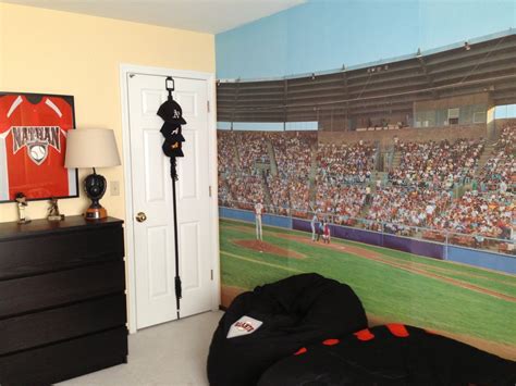 Sf Giants Baseball Theme Boy Bedroom Design Contemporary Kids