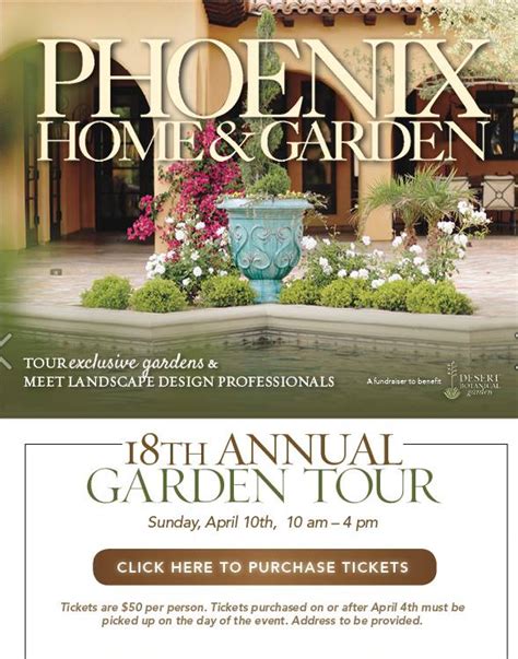 Event Happening Phoenix Home And Gardens 18th Annual Garden Tour