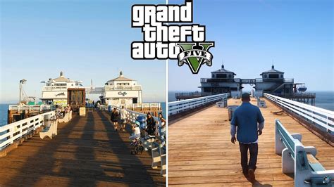 New Video Compares Gta 5 Locations With Their Real Life Counterparts