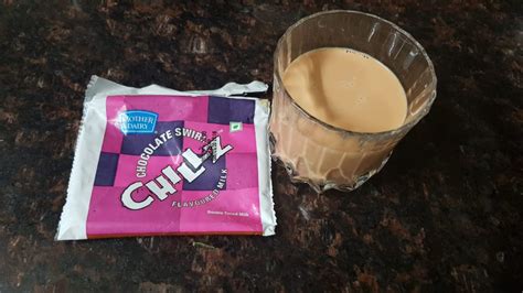 Mother Dairy Chillz Chocolate Swirl Flavored Milk Review