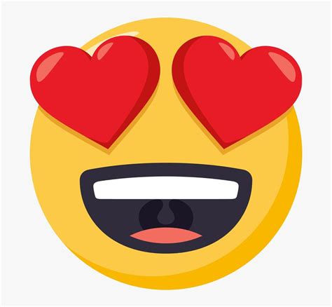 Transparent Background Heart Eyes Emoji Png Over 182 Heart Emojis Png