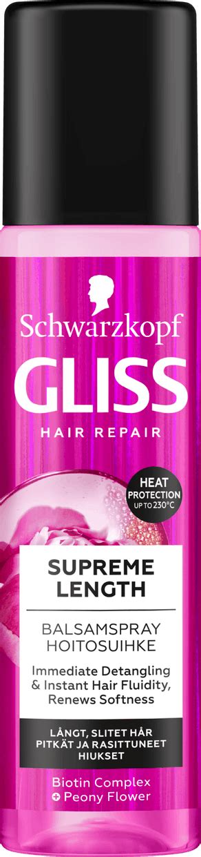 Schwarzkopf Gliss Supreme Length Balsamspray Ml Kr