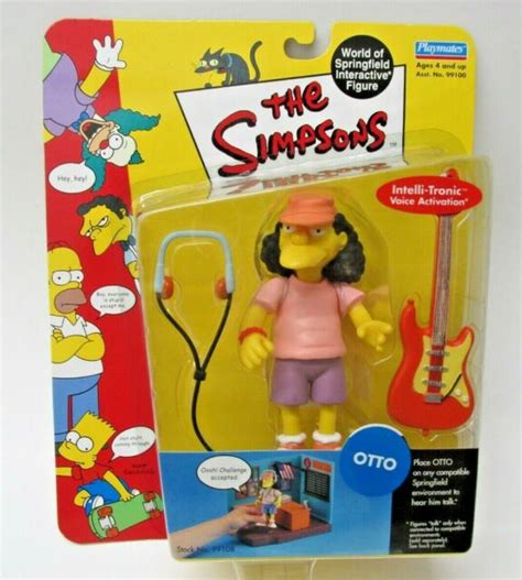New The Simpsons Otto Series 3 Action Figure 2001 By Playmates Ebay