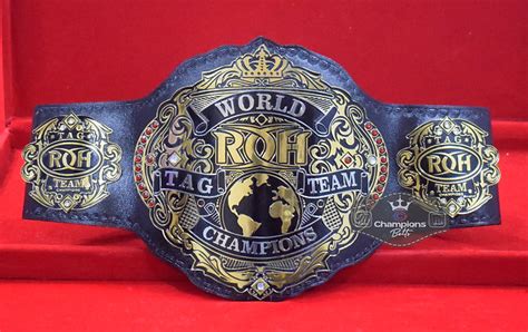 Roh World Tag Team Championship Title Belt