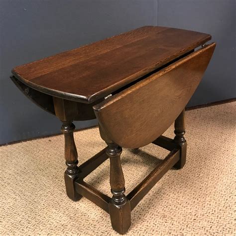 Small Oak Drop Leaf Side Table Antique Tables Hemswell Antique Centres