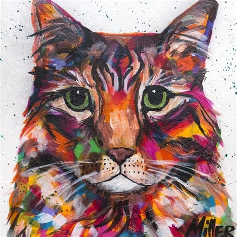 All paint by numbers kits here you can find all of the prodigious paint by number kits from our store. Colorful Tabby Cat - Animals Paint By Numbers - Numeral Paint