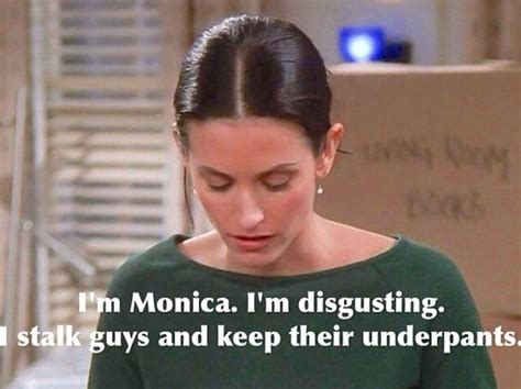 Monica Is A Stalker And Keeps Underpants Friends Friends In Love
