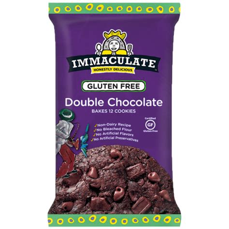 Gluten Free Double Chocolate Cookie Dough Immaculate Baking Company