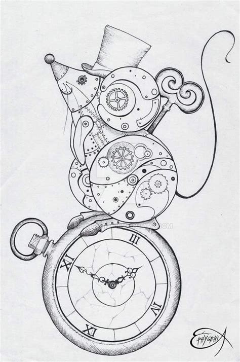 With this steampunk coloring pages, adult colorists can let their imagination. Pin by Miriam Kroske on coloring pages | Steampunk ...