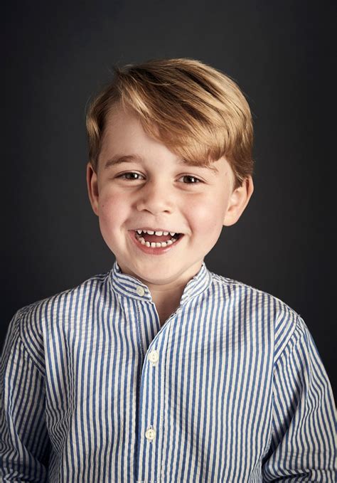 Prince George Is All Smiles In Adorable 4th Birthday Portrait E News