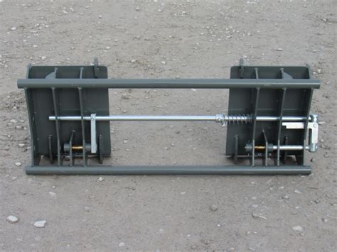 Skid Steer Quick Attach To Euro Global Quicke Loader Adapter 835020