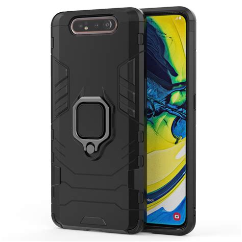 Pc Tpu Shockproof Protective Case For Galaxy A80 A90 With Magnetic