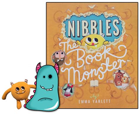 Find more ideas at kids activities blog. Nibbles the Book Monster - BookMonsters.info