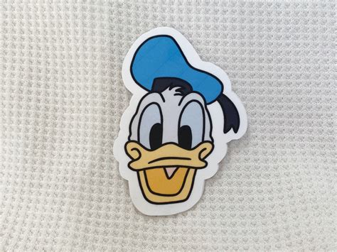 Donald Duck Sticker Etsy