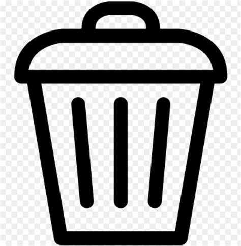 Download Big Trash Can Vector Trash Can Icon Png Free Png Images