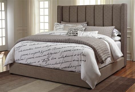 Kasidon Channel Tufting Upholstered Bed Signature Design Furniture Cart